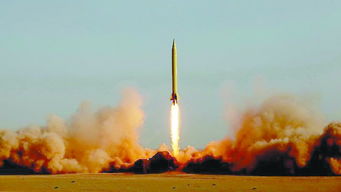 伊朗革命卫队发射导弹