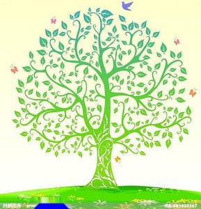 我的生命树海报爆红微博：一张图背后的感动故事