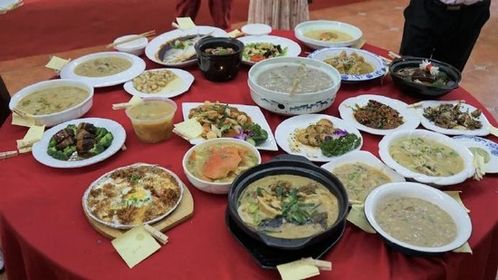 陕西烧尾宴传统菜肴展示