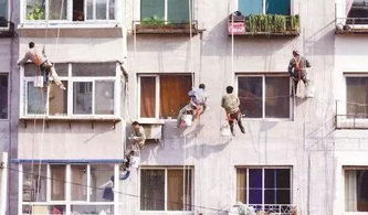 沈阳市改造后的老旧小区外景