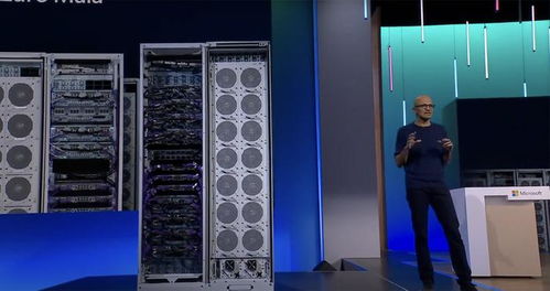 微软AI展示中心内部场景