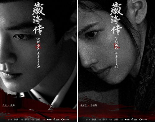 肖战在《藏海传》中的剧照