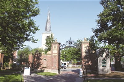 哈佛大学校园一角