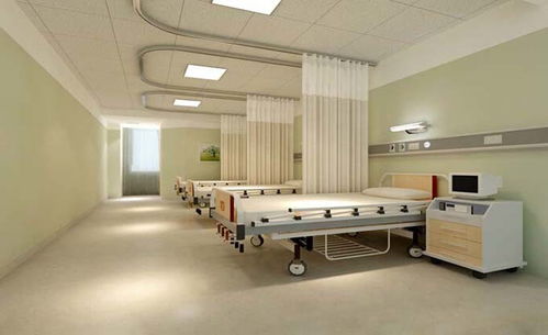 抗癌病房内患者与家人温馨互动