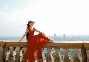 一个人站在山顶眺望远方