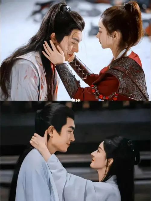 赵丽颖与林更新《与凤行》剧照