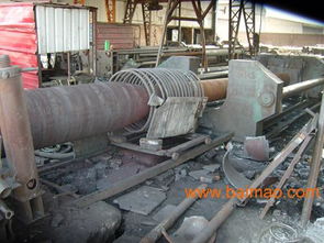 中国大型钢铁厂生产线实景图