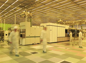 台积电晶圆厂生产线实景图