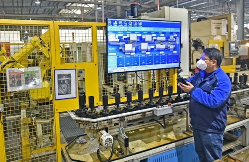 工厂生产线运作场景