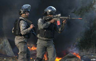 耶路撒冷街头抗议现场