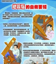 自然灾害警示教育宣传海报