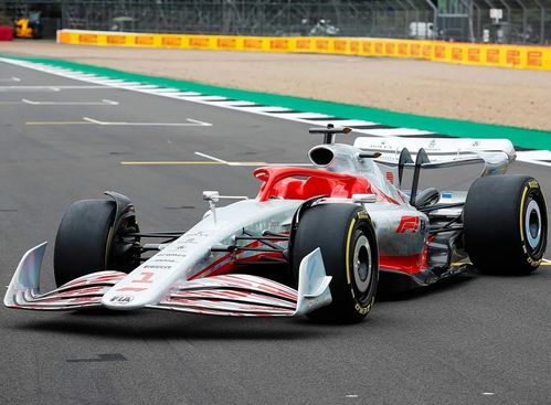 F1车队成员庆祝胜利