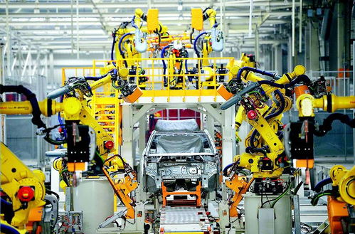 神龙汽车工厂生产线