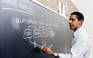 奥巴马在哈佛演讲的照片