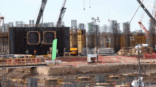 台积电美国工厂建设现场