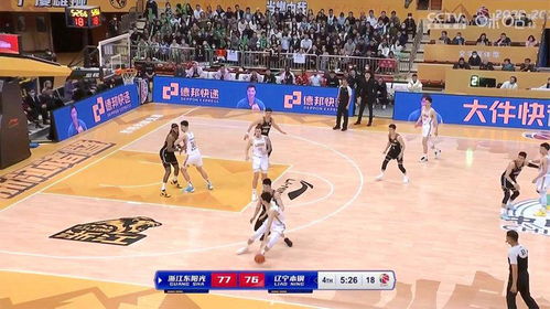 朱俊龙命中关键三分后高举双手庆祝