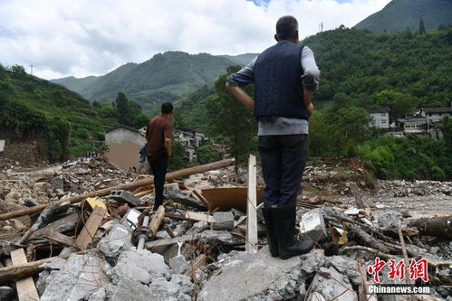 广西隆林山洪泥石流现场