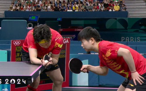 巴黎奥运混双金牌战！王楚钦孙颖莎逆转夺冠，微博热搜爆燃