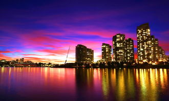 衡阳城市夜景俯瞰图