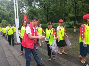 社区志愿者组织环保公益活动