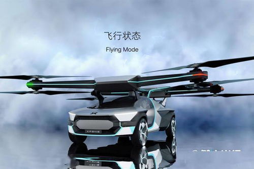 小鹏飞行汽车概念图