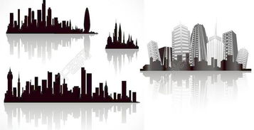 城市高楼林立下的小人物剪影