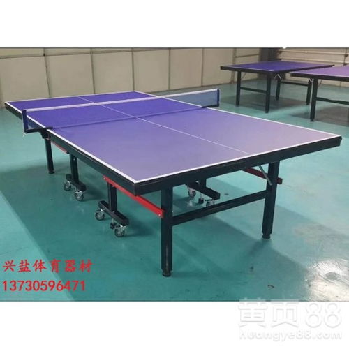 新款栗色乒乓球桌