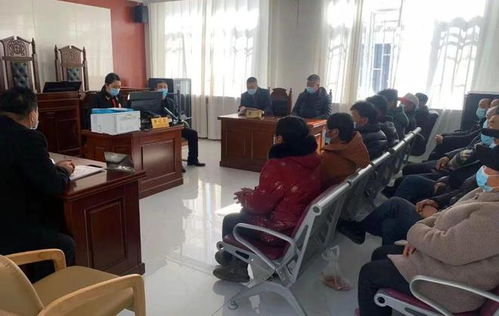 达川法院工作人员接受采访