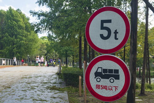 桥梁限重标志牌