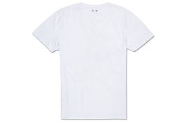 白色T恤面料展示