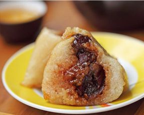 北京红枣粽配糖桂花