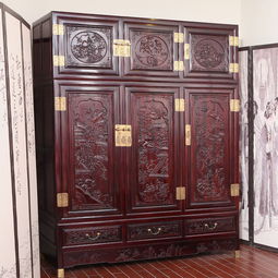 红酸枝木作玄关设计图