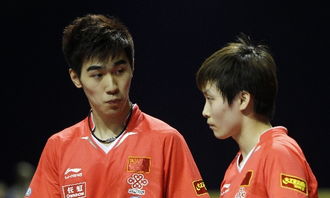 日本混双组合在比赛中