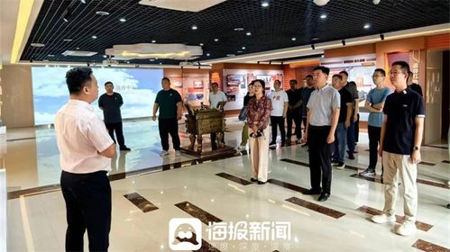 山东陵城区廉政教育基地参观现场