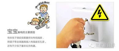 带保护盖的儿童安全插座示意图