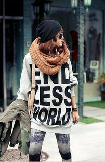 韩国街头风格各异的女性