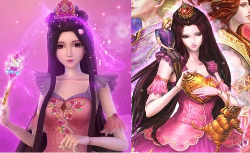 两位女主分别饰演的角色形象对比图