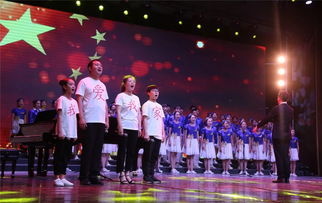 学生合唱红歌比赛现场