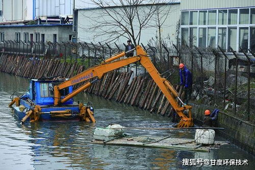 广东省河道清淤活动现场