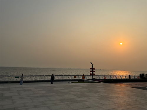 多哈滨海长廊日落