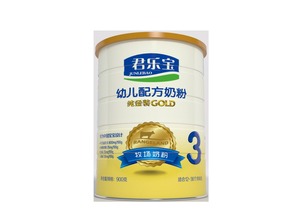 君乐宝奶粉包装展示