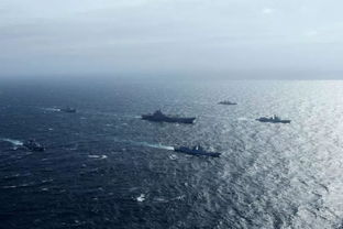 中国三艘航母编队设想图