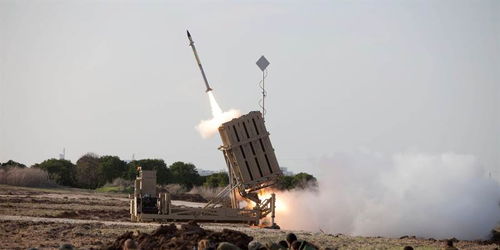 以色列铁穹防空系统运作演示图