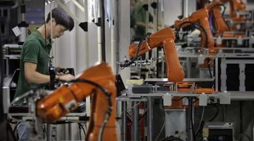 机器人正在执行任务的场景