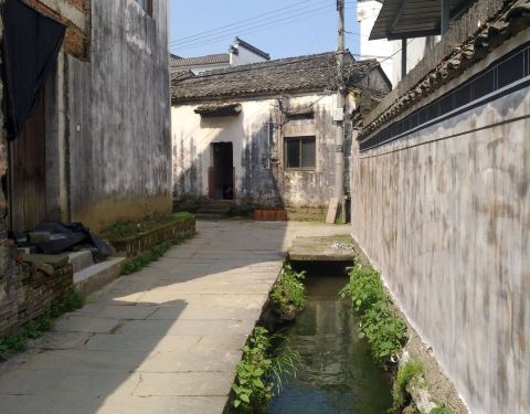 黄山西溪南古村落林间咖啡馆