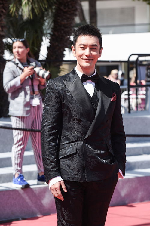 毕赣在戛纳电影节现场