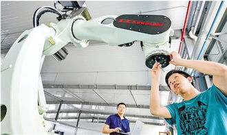 机器人正在进行动作调试