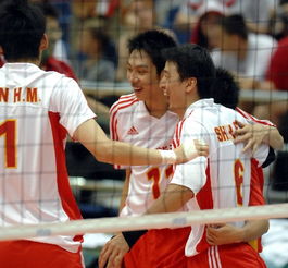 中方选手庆祝胜利