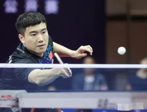 梁靖崑专注比赛神情