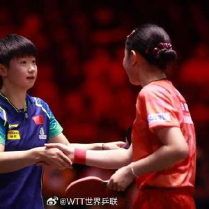 莎头组合在新加坡大满贯比赛中击掌庆祝